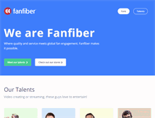 Tablet Screenshot of fanfiber.com